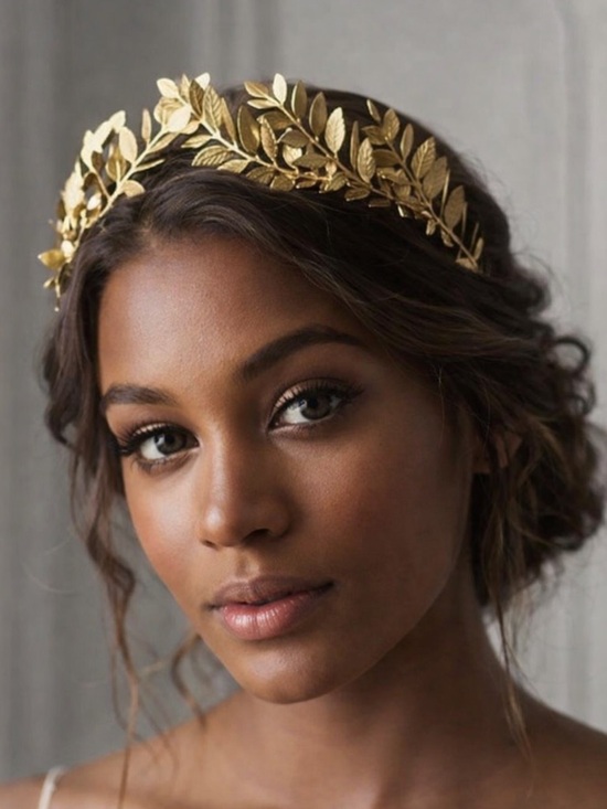 Accessories - New! Gold Leaf Boho Headband NWOT
